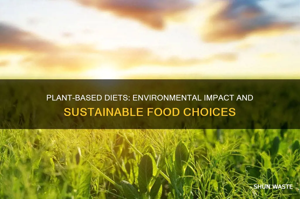 is eating only plants good for the environment