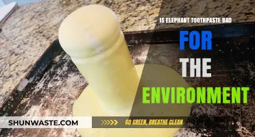 Elephant Toothpaste: Environmental Impact and Eco-Friendly Alternatives Explained