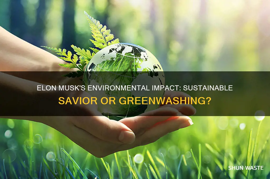 is elon musk helping the environment