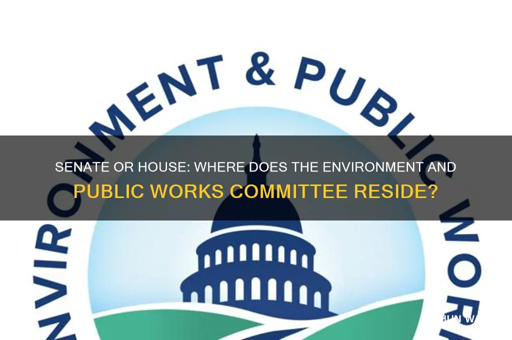 is environment and public works committee in senate or house