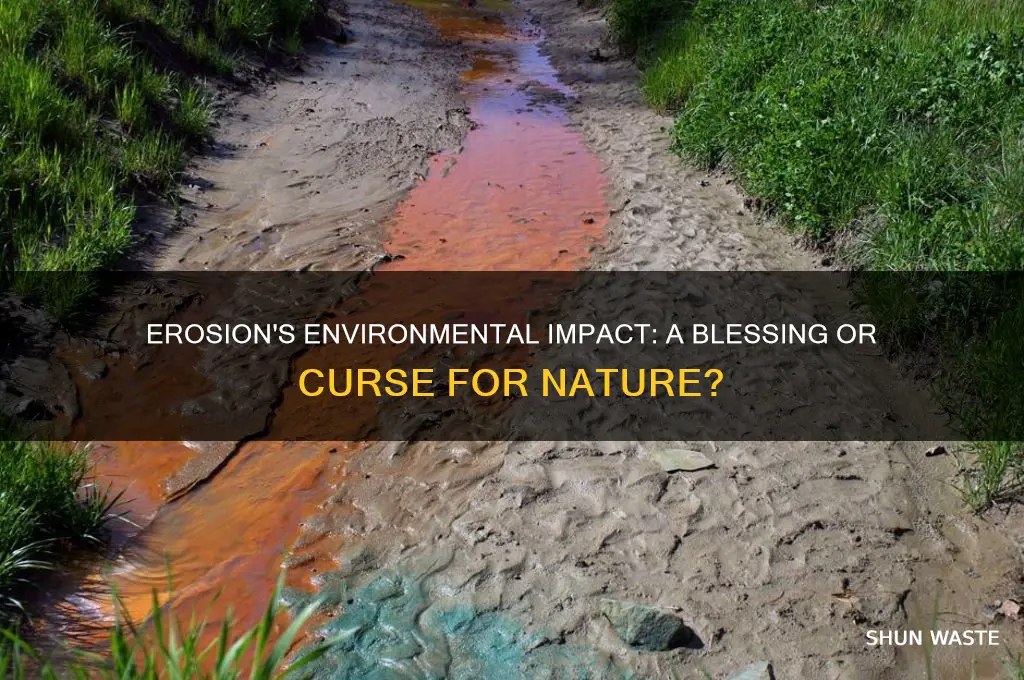 is erosion good for the environment