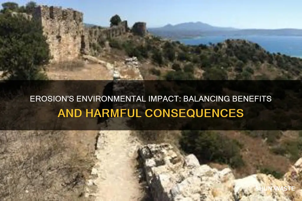 is erosion good or bad for the environment