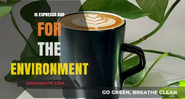 Espresso's Environmental Impact: Sustainable Practices vs. Ecological Concerns