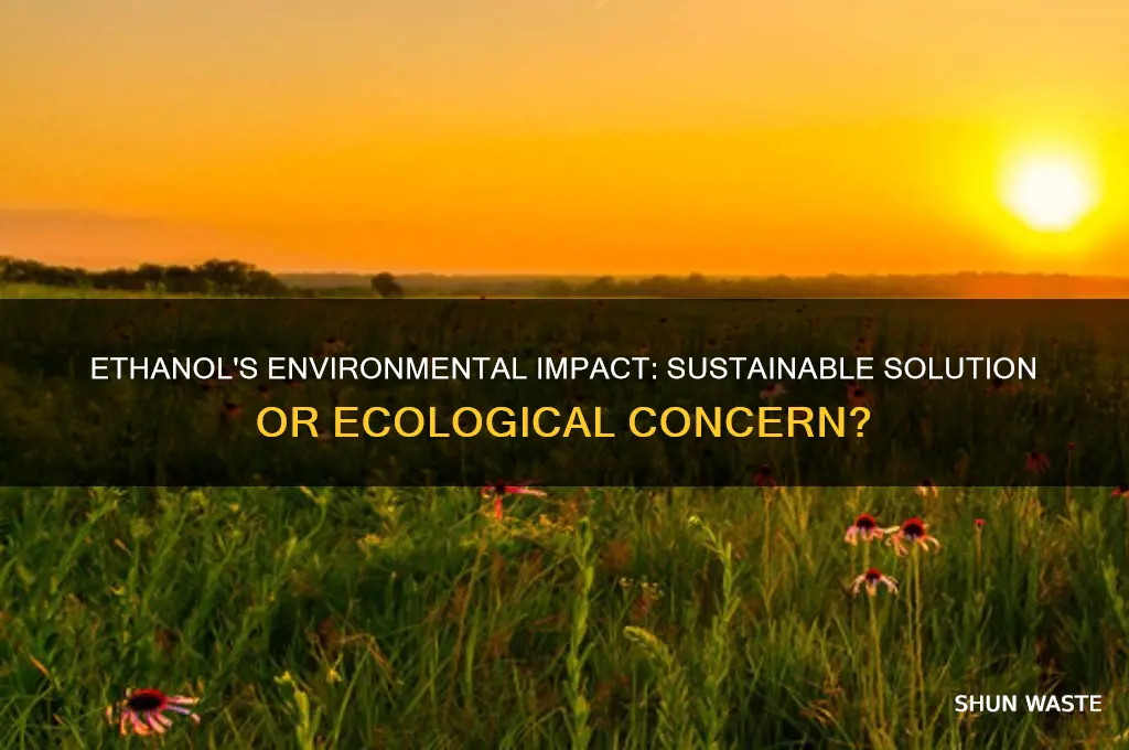 is ethanol bad for environment