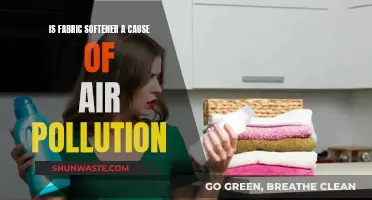 Fabric Softener's Hidden Impact: Unveiling Air Pollution Concerns