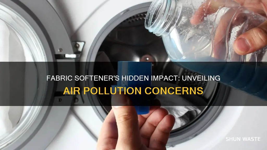 is fabric softener a cause of air pollution