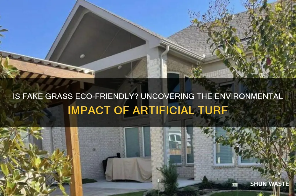 is fake grass good for the environment