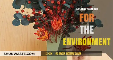 Floral Foam's Environmental Impact: Uncovering the Hidden Ecological Consequences