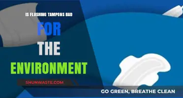 Flushing Tampons: Environmental Impact and Sustainable Alternatives Explained