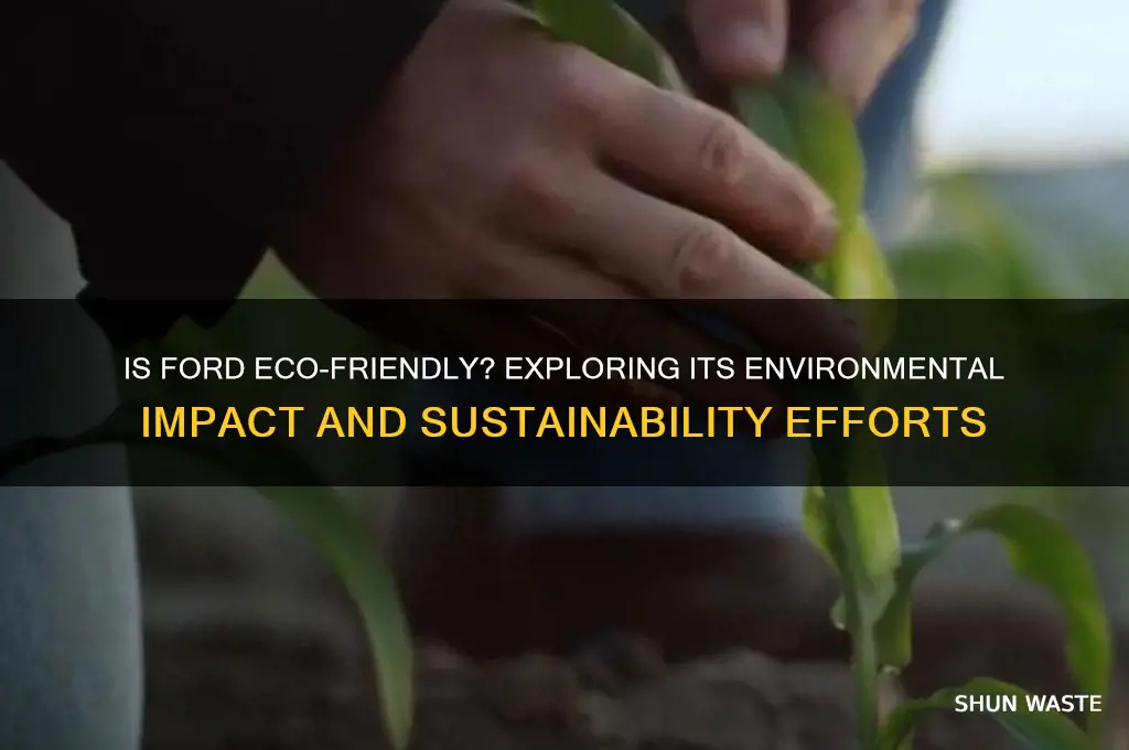 is ford good for the environment