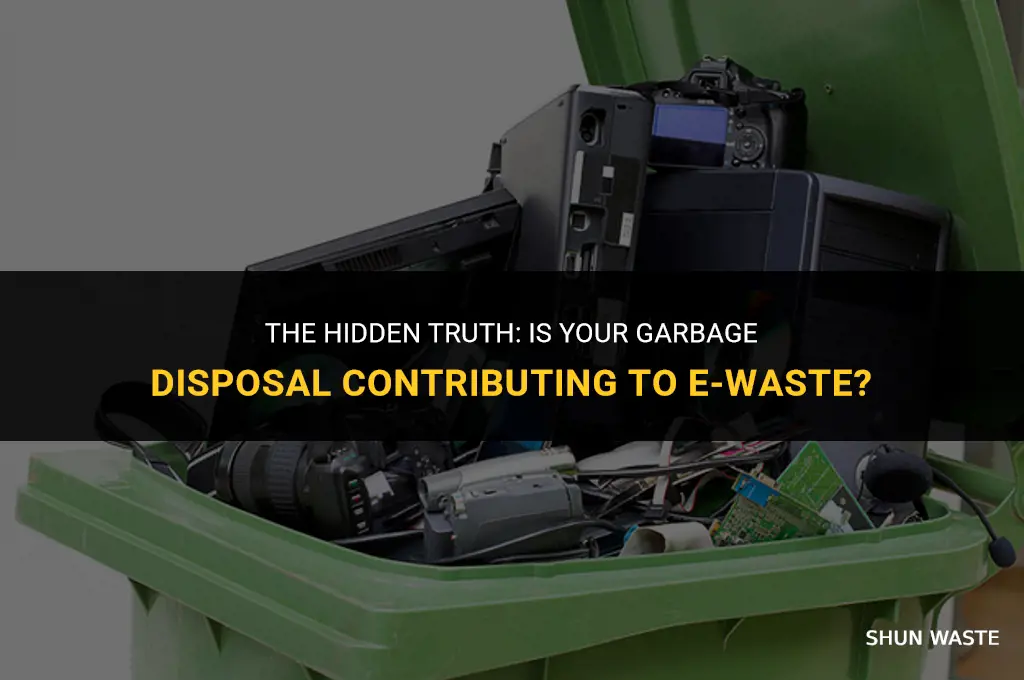 is garbage disposal e-waste