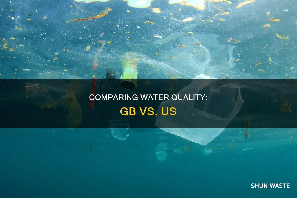 is gb water less polluted than us water