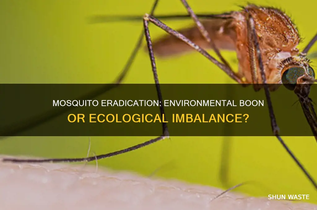 is getting rid of mosquitoes good for the environment