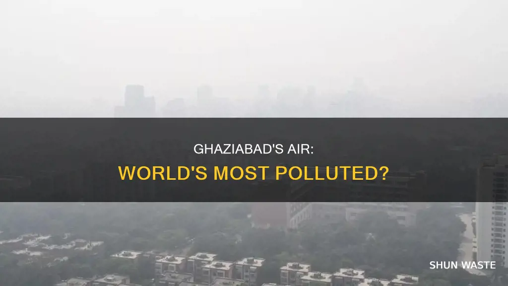is ghaziabad the most polluted city in the world