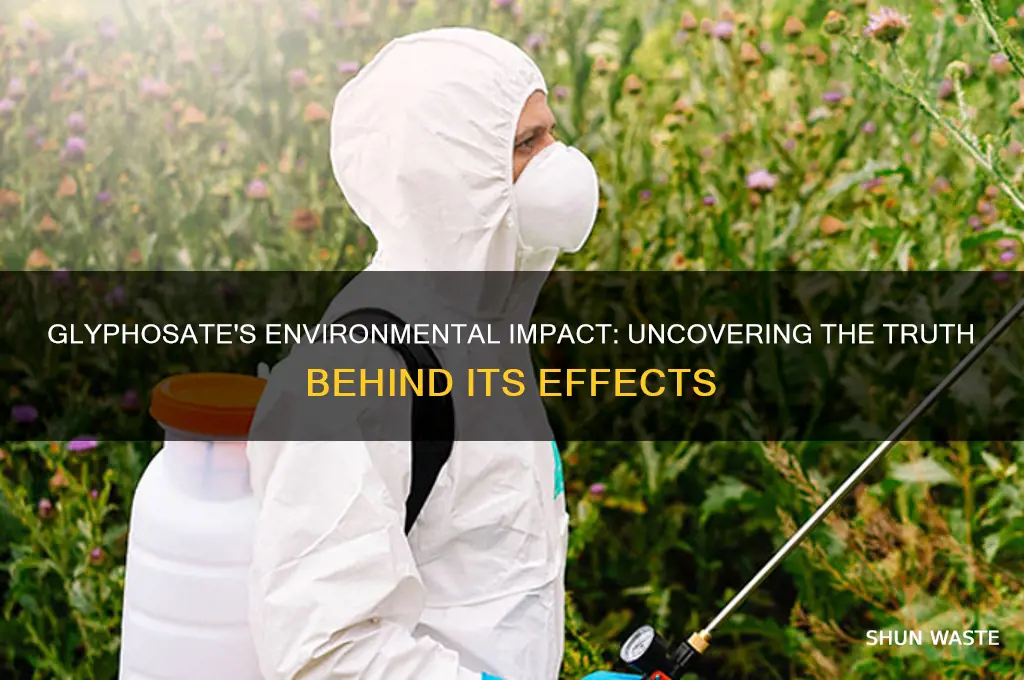 is glyphosate bad for the environment
