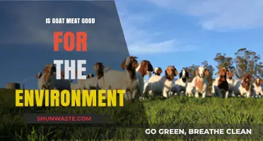 Goat Meat's Eco-Impact: Sustainable Protein Choice for a Greener Future