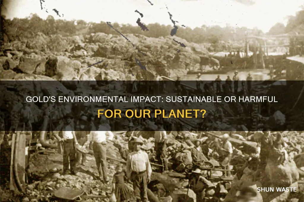 is gold good for the environment
