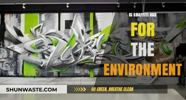 Graffiti's Environmental Impact: Harmful or Harmless Urban Expression?