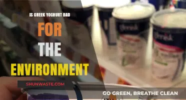 Greek Yogurt's Environmental Impact: Sustainable Choice or Eco-Unfriendly Treat?