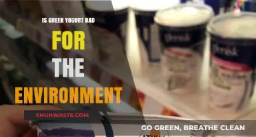 Greek Yogurt's Environmental Impact: Sustainable Choice or Eco-Unfriendly Treat?