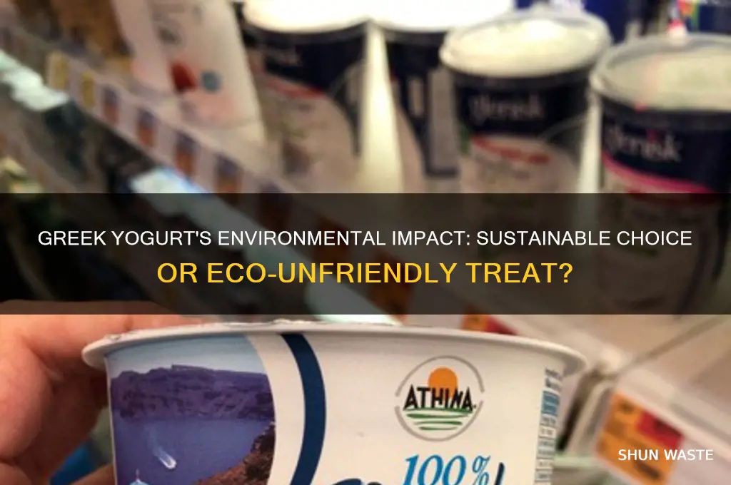 is greek yogurt bad for the environment