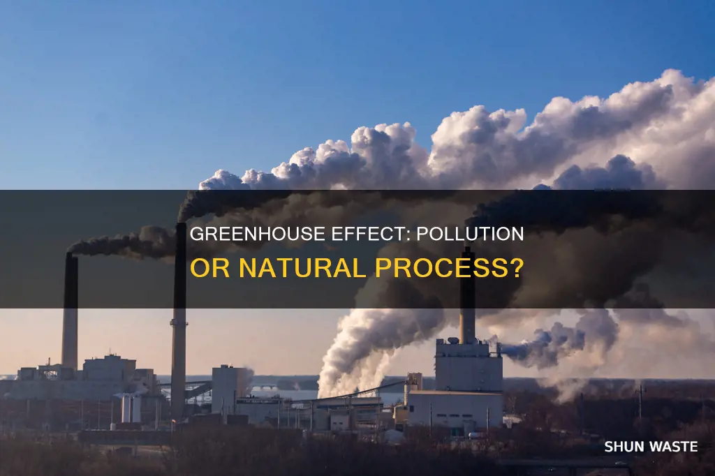 is greenhouse effect a form of pollution
