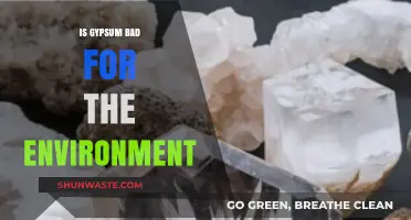 Gypsum's Environmental Impact: Sustainable or Harmful for Our Planet?