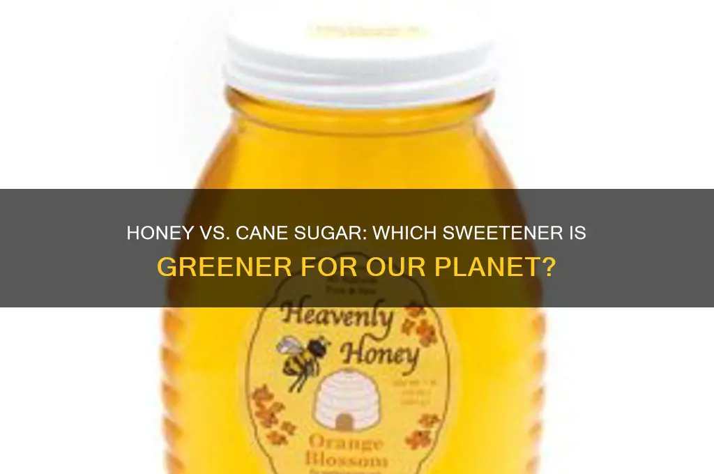 is harvesting honey better on the environment than cane sugar