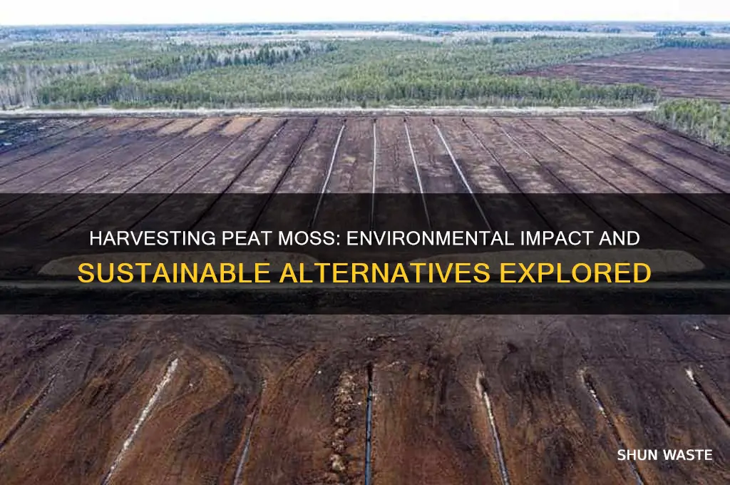 is harvesting peat moss bad for the environment