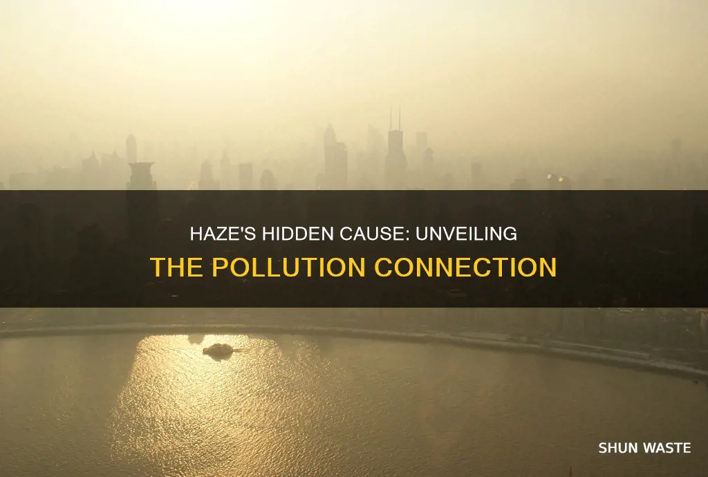 is haze caused by pollution