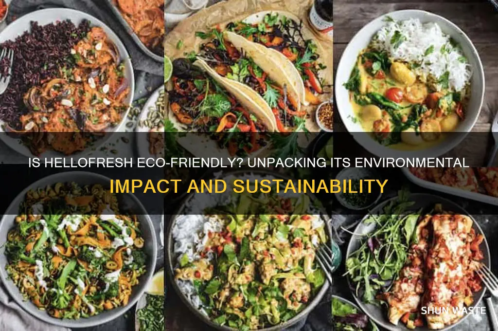 is hello fresh good for the environment