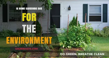 Home Gardening: Eco-Friendly Practice or Hidden Environmental Hazard?