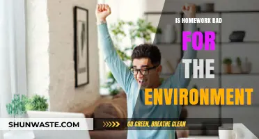 Homework's Hidden Impact: Uncovering Its Environmental Consequences and Solutions