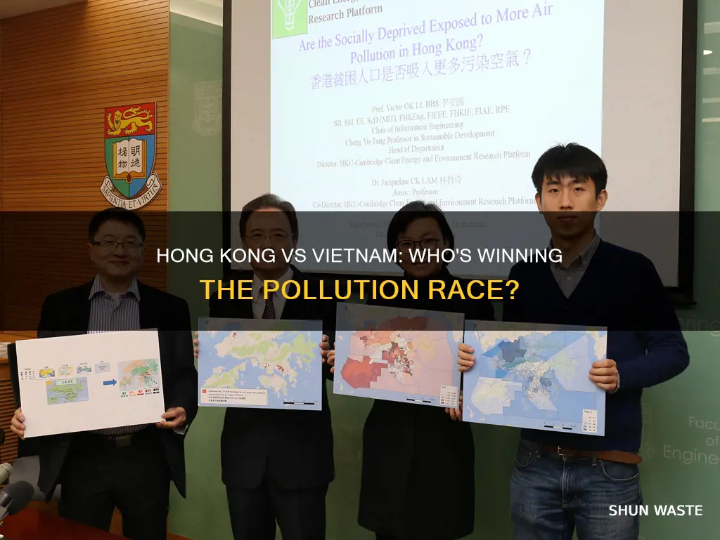 is hong kong or vietnam have worse pollution
