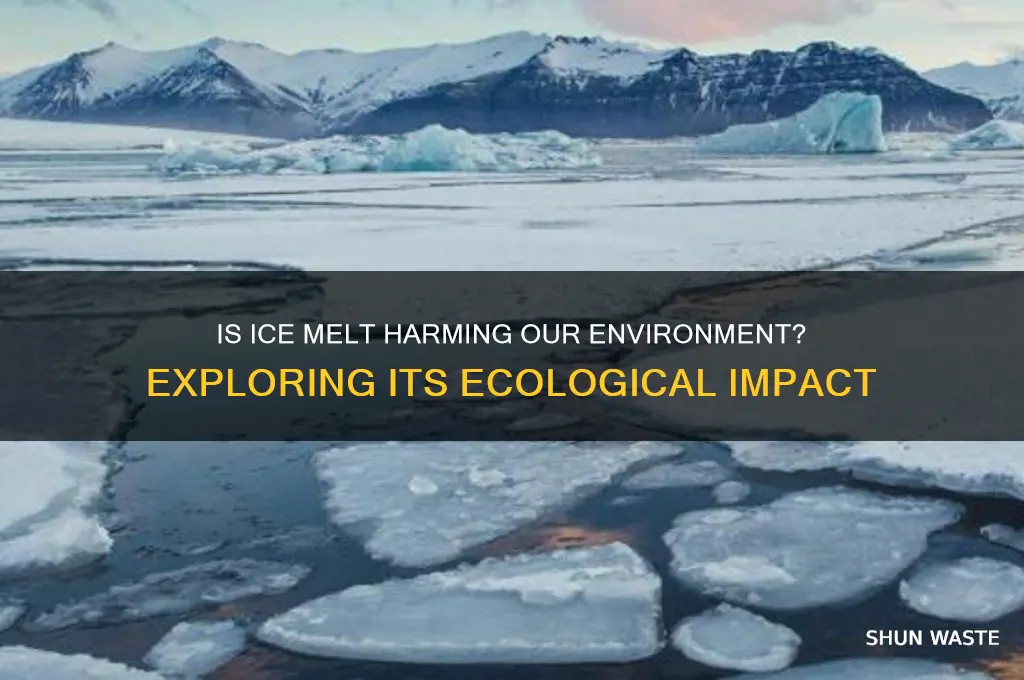 is ice melt bad for the environment