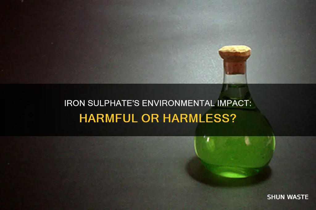 is iron sulphate bad for the environment