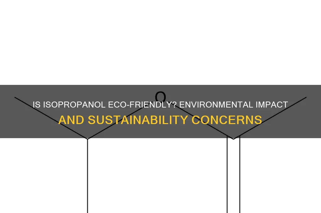 is isopropanol bad for the environment