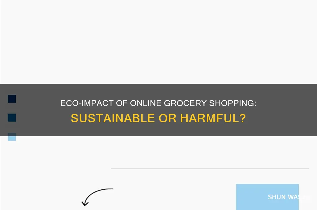is it bad for environment to order groceries