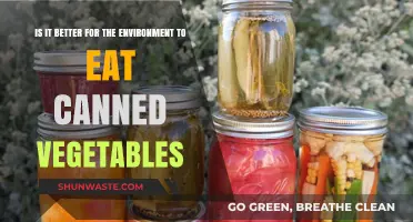 Canned Vegetables: Eco-Friendly Choice or Environmental Concern?