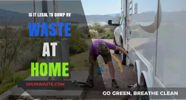 Is Dumping RV Waste at Home Legal? What You Need to Know