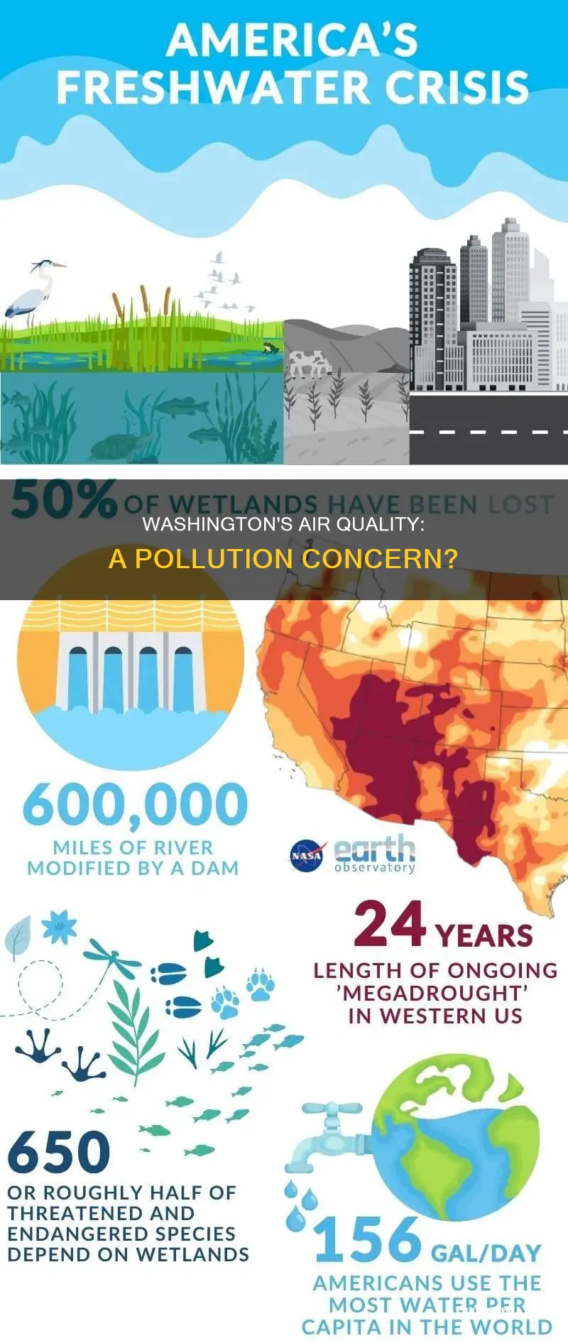 is it polluted in washington
