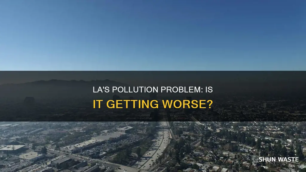 is la full of pollution