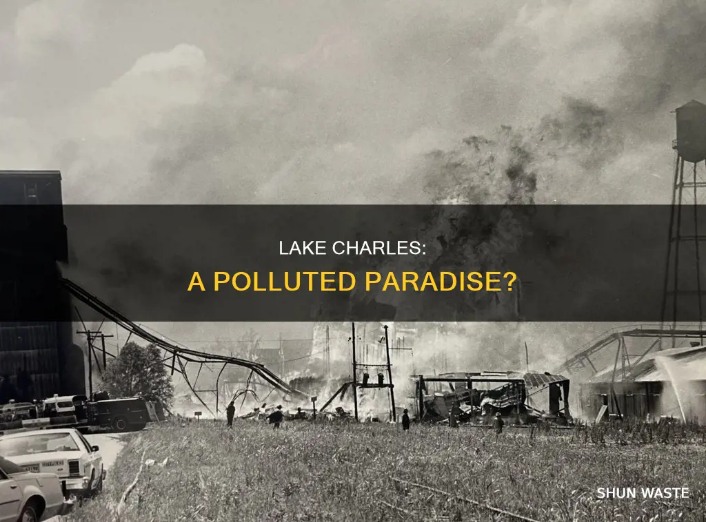 is lake charles polluted