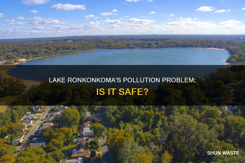 is lake ronkonkoma polluted