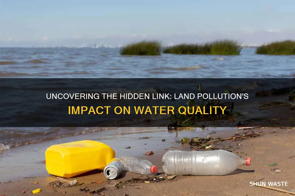 is land pollution related to water pollution