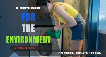 Is Laundry Bleach Harming Our Planet? Environmental Impact Explained