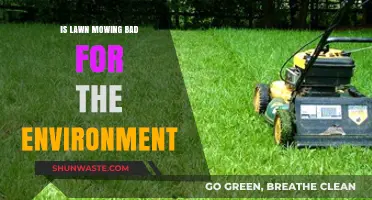 Lawn Mowing's Environmental Impact: Harmful or Harmless for Our Planet?
