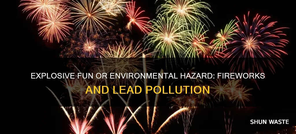 is lead pollution caused by fireworks