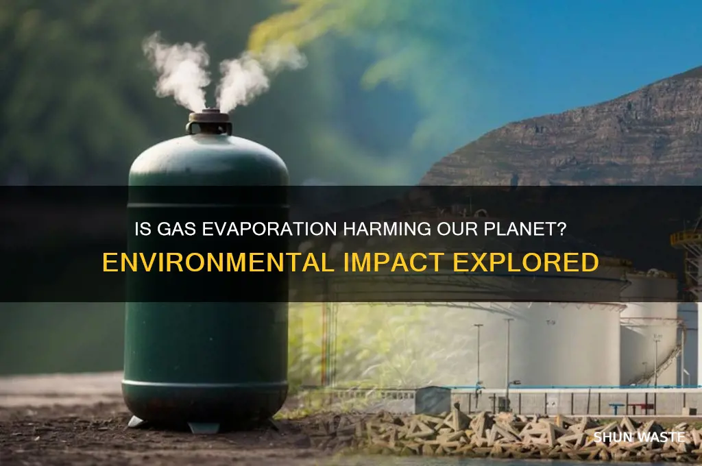 is letting gas evaporate bad for the environment