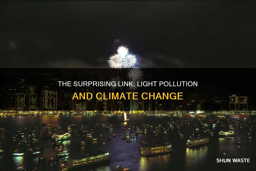 is light pollution causing climate change